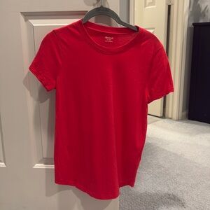 MADEWELL RED T SHIRT